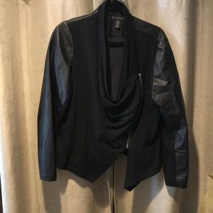 Leather moto Jacket